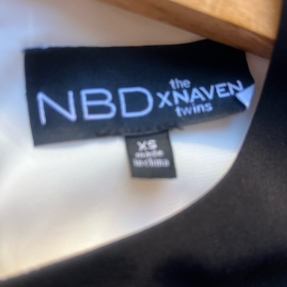 NBD the naven twins Black and White Mini Pencil Skirt Set - Picture 10 of 10